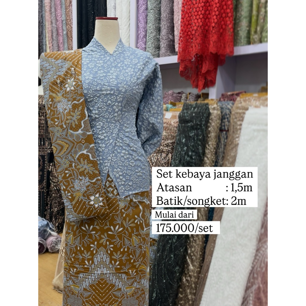 PAKET SET KEBAYA / seragam bridesmaid / kebaya wisuda lamaran