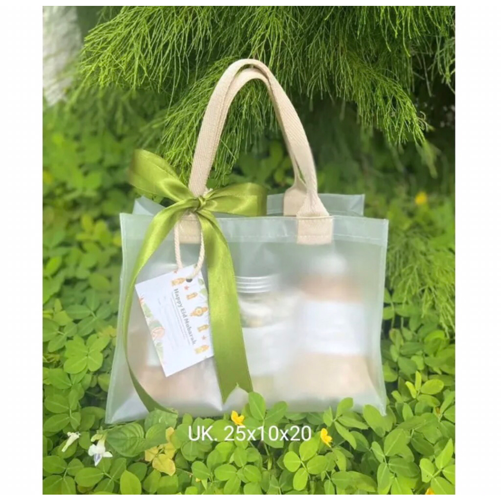 Tas Hampers Murah Mika PVC/Doff tebal besar dan sedang Mika 0,25 Doff