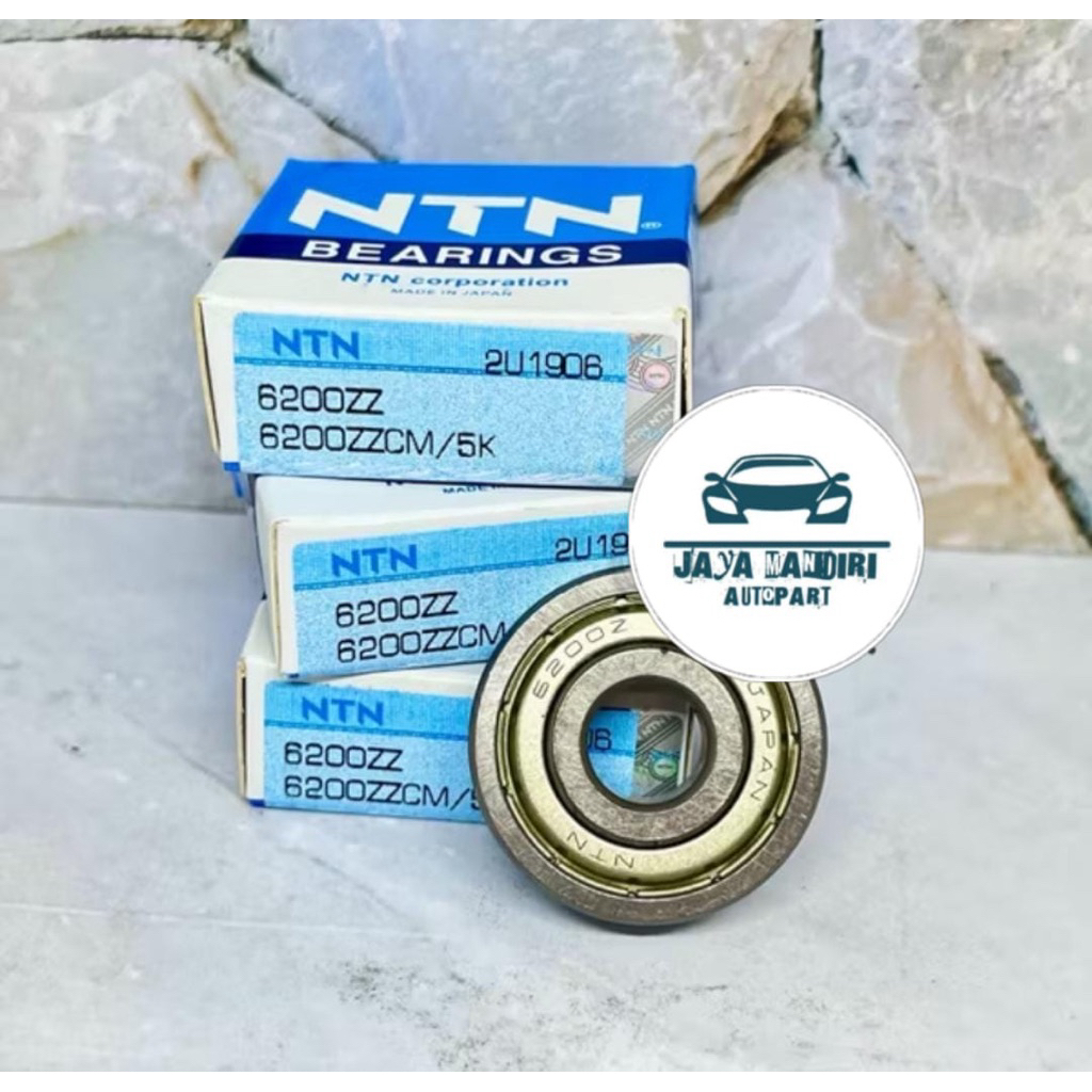 BEARING 6200 ZZ NTN TUTUP BESI 6200ZZ NTN