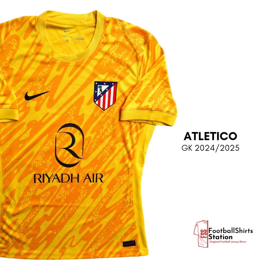 Jersey Atletico Madrid GK 2024/2025 Player Issue Size L Original