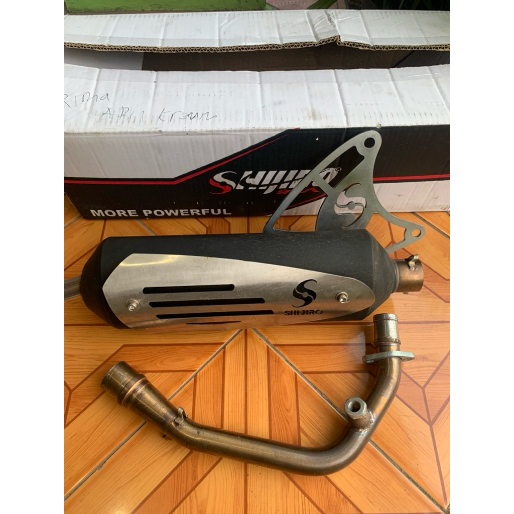 knalpot shijiro inlet 38