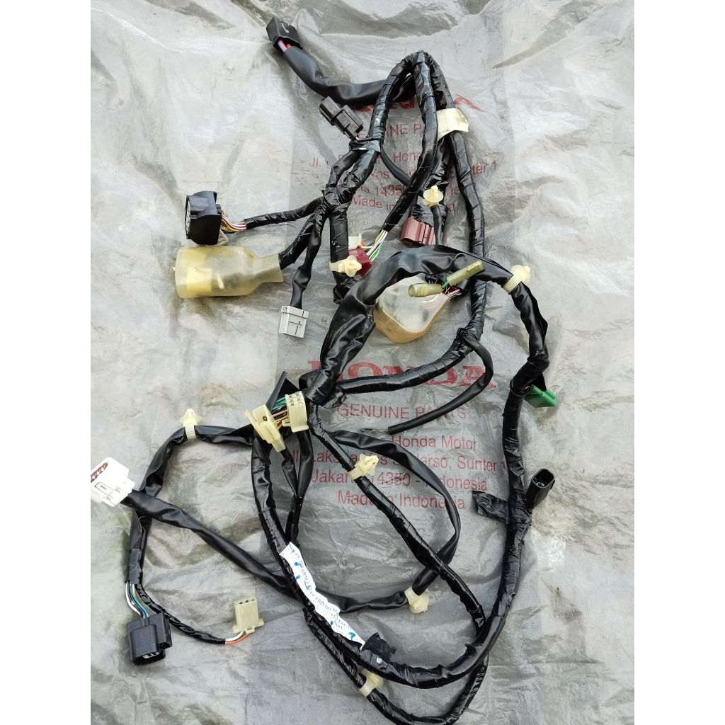 32100-K60-B001 kabel body utama kabel bodi kabel body wire harness Honda Vario 125 LED vario 125 non