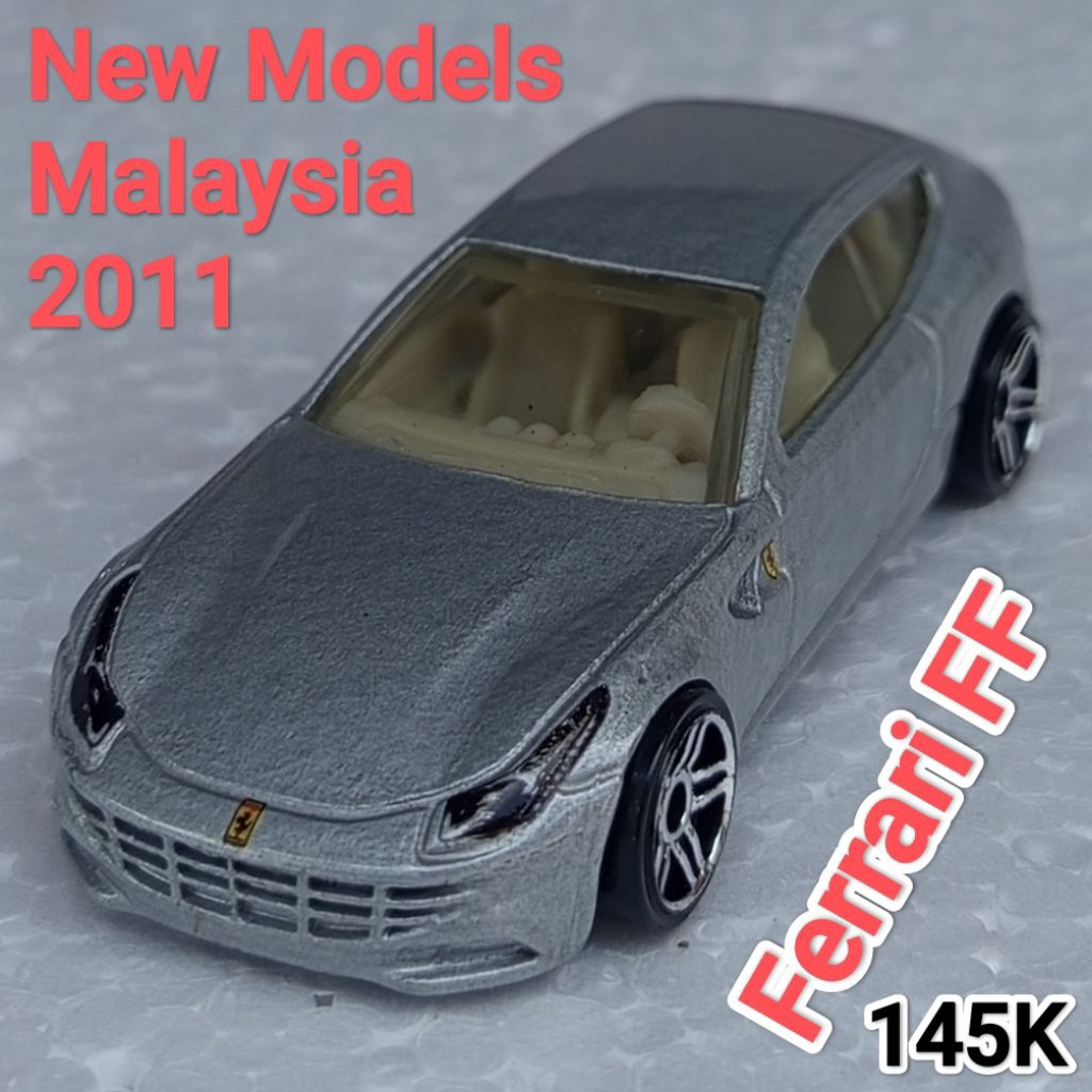 Hot Wheels Ferrari FF Silver Loose