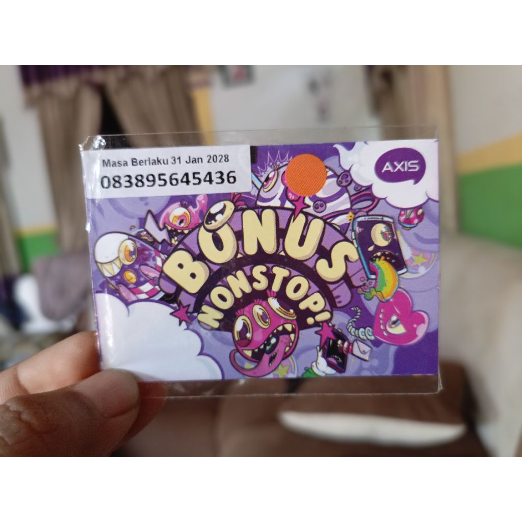 Kartu Perdana AXIS Segel Kosongann