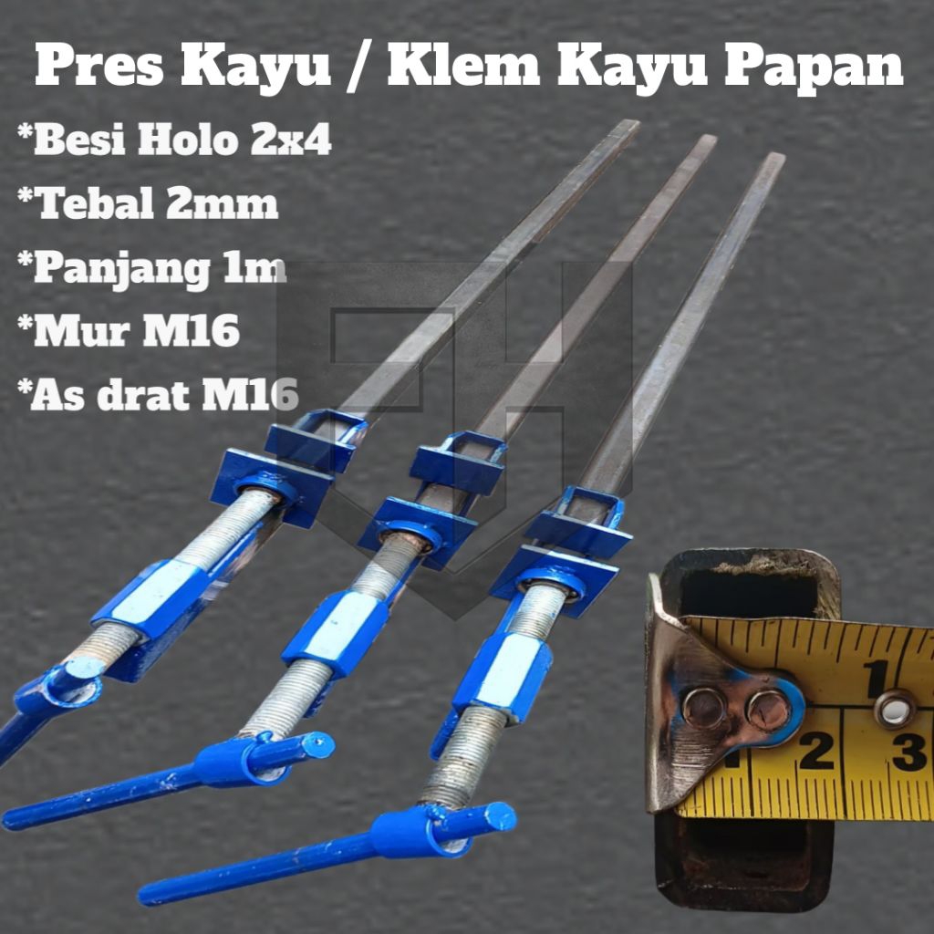 Klem Jepit  Clamp Papan Kayu Heavy Duty Woodworking Klem / Klem Catok Jepit Kayu