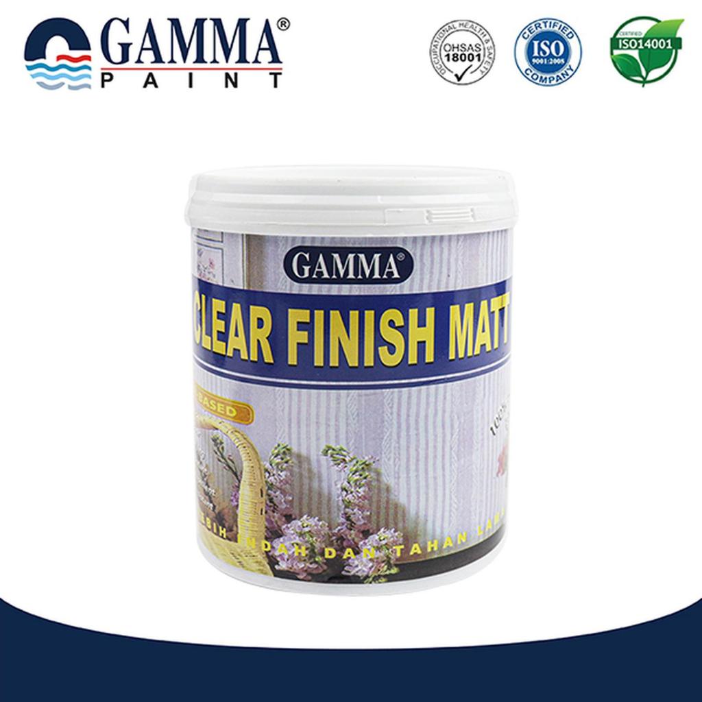 CLEAR FINISH MATT 1L - Cat Proteksi Coating Tembok Clear Water-based