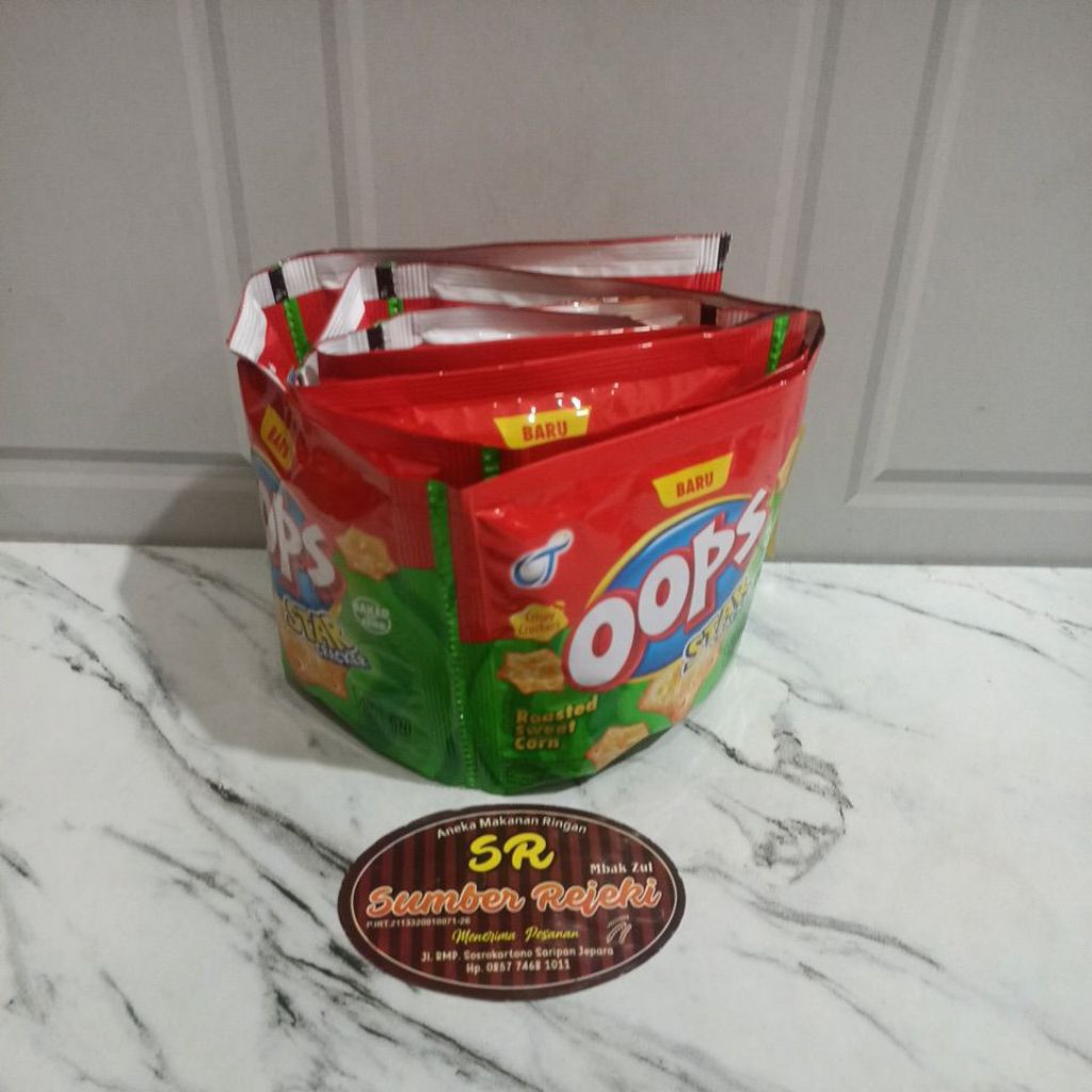 ANEKA OOPS STAR  ISI 10 PCS