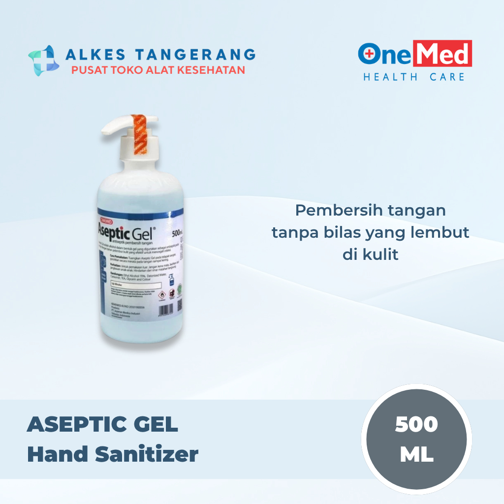 Onemed Aseptic Gel Hand Sanitizer 500ml