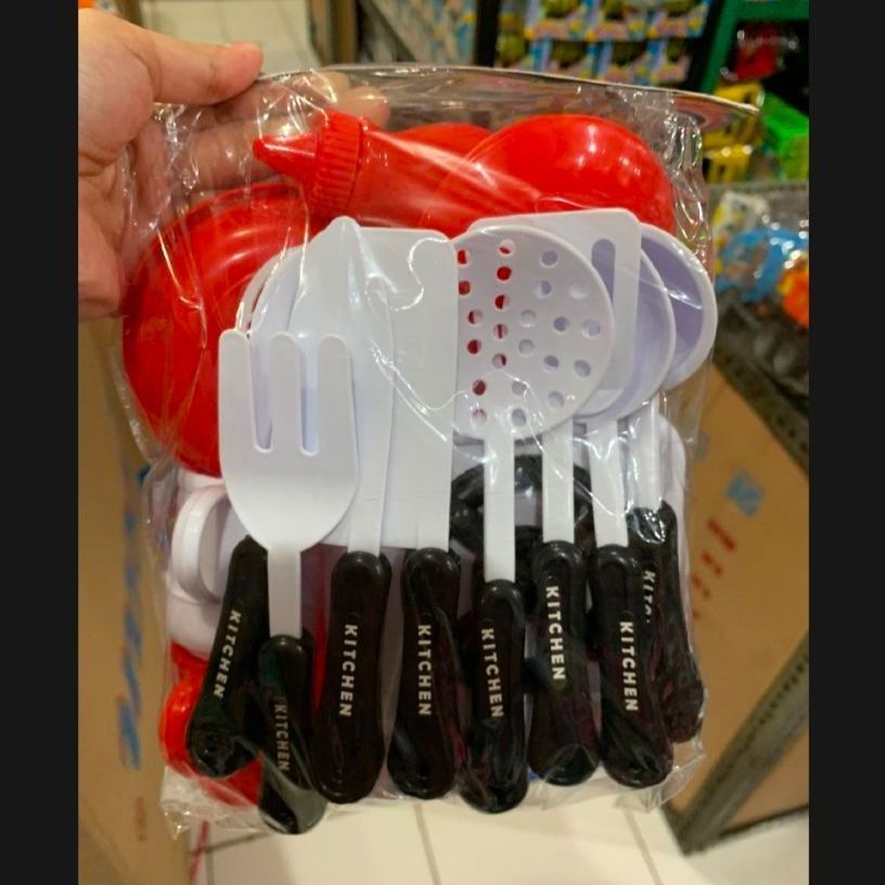 Mainan Masak Masakan Kitchen Set LM10 Bagus Murah