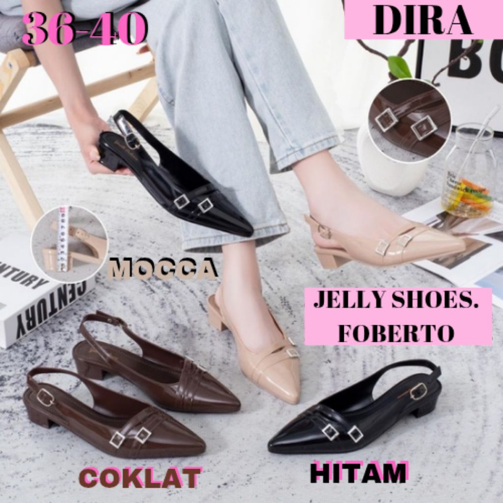 (COD)SPATU SEPATU JELLY SHOES JELLYSHOES PANSUS TALI GASPER GLOSSY CEWE CEWEK WANITA IMPOR IMPORT