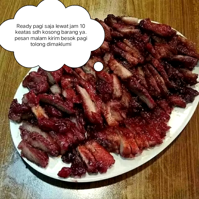 CHASIO PANGGANG /BABI PANGGANG MERAH NON HALAL