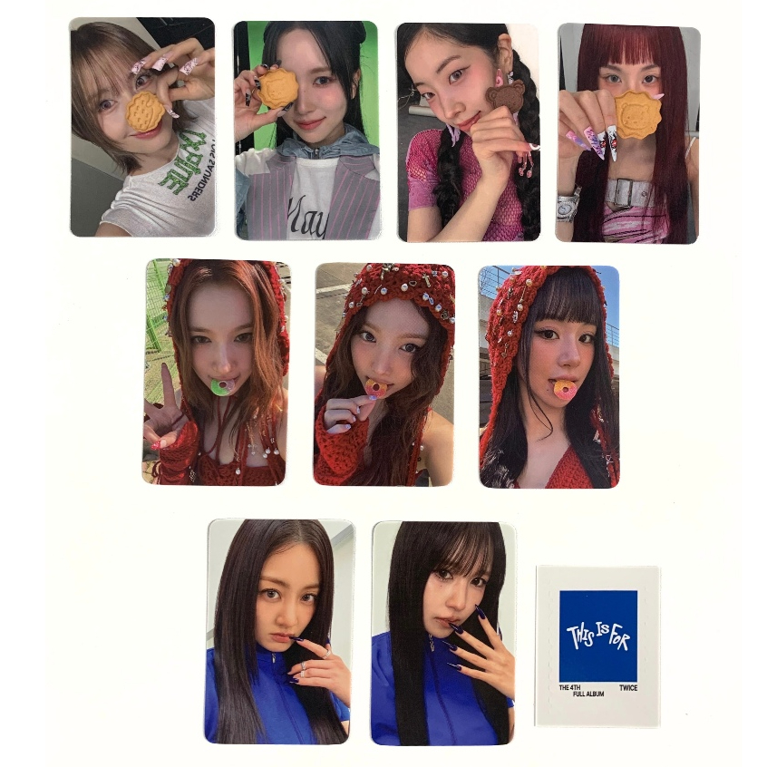 [sharing] TWICE 4th Album - THIS IS FOR Photocard Benefit (Fans Shop / Soundwave / Withmuu)