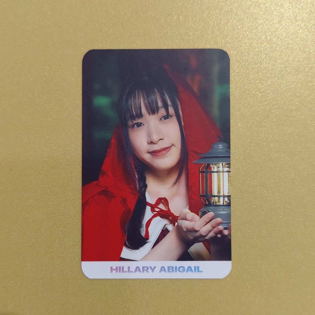 Photocard PC Official JKT48 Road To Sousenkyo 2024 RTS - Lily Hillary Abigail