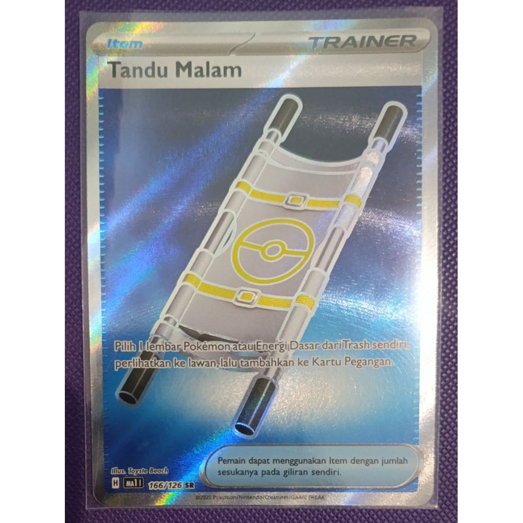 Pokemon Indonesia - TANDU MALAM (SUPER RARE)