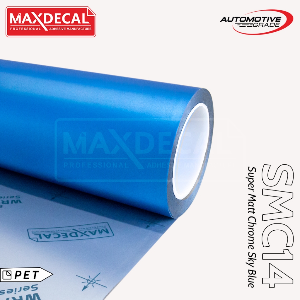STICKER SKOTLET MAXDECAL 9600-SMC14 SUPER MATT CHROME SKY BLUE 152 CM X 100 CM