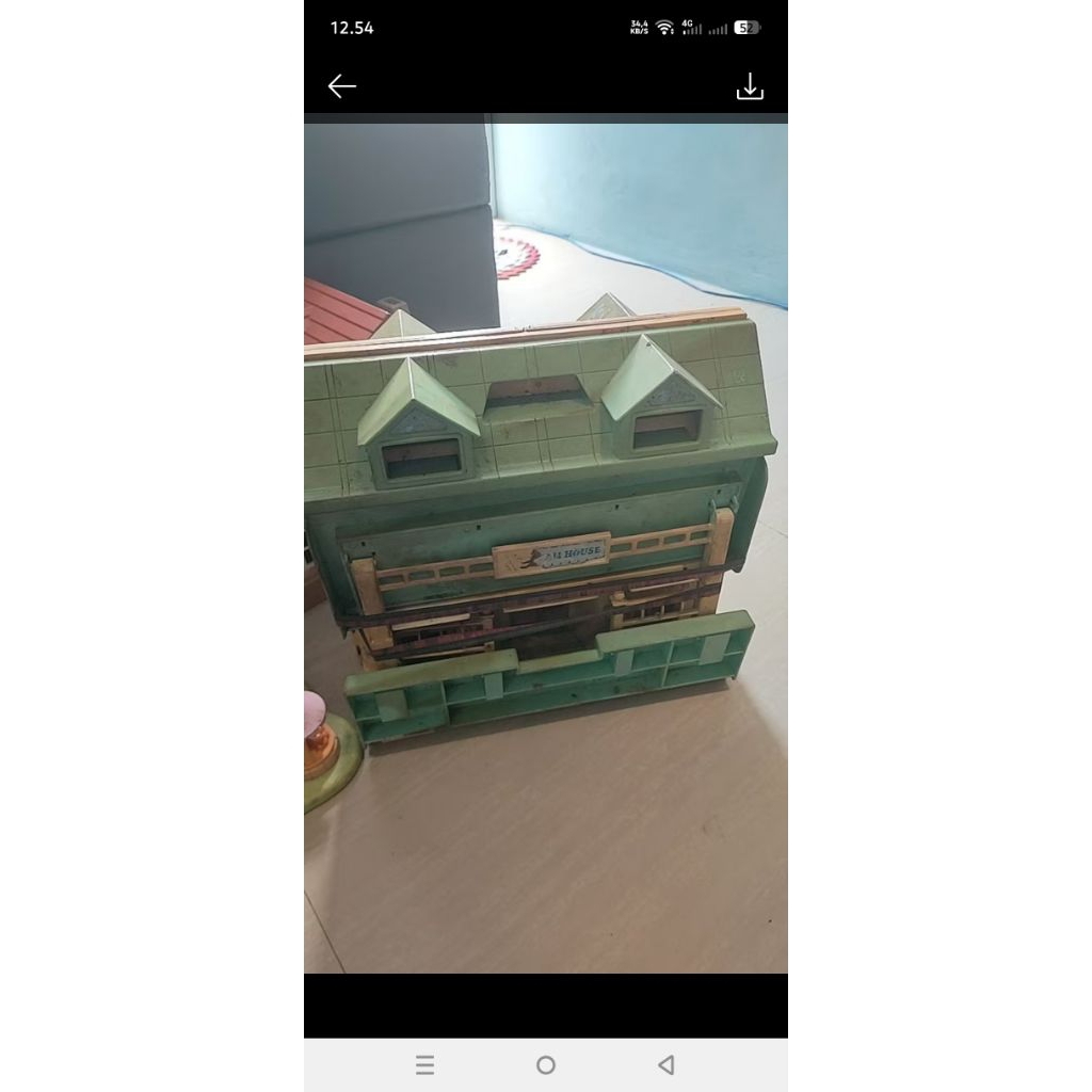 mainan rumahan diorama besar