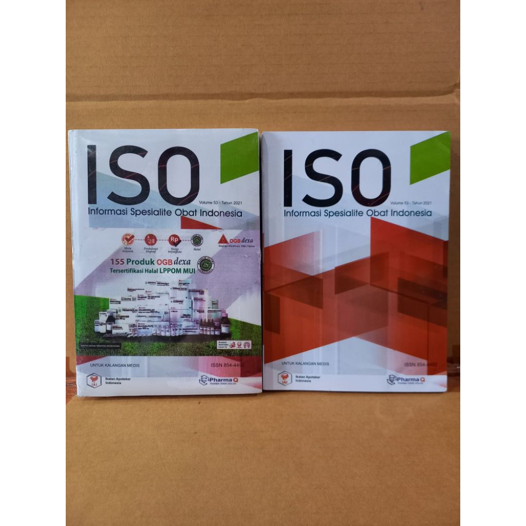 BUKU FARMASI/BUKU ISO VOLUME 53 TAHUN 2021