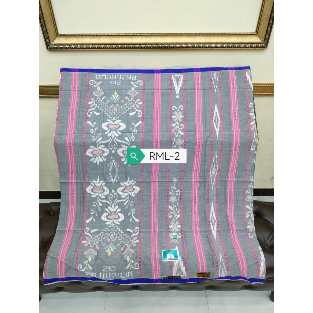 BISA COD - SARUNG RAJA MULIA LIRIS KEMBANG 210 SUTRA