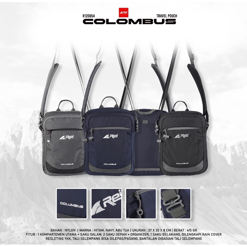 REI TAS SAMPING COLOMBUS
