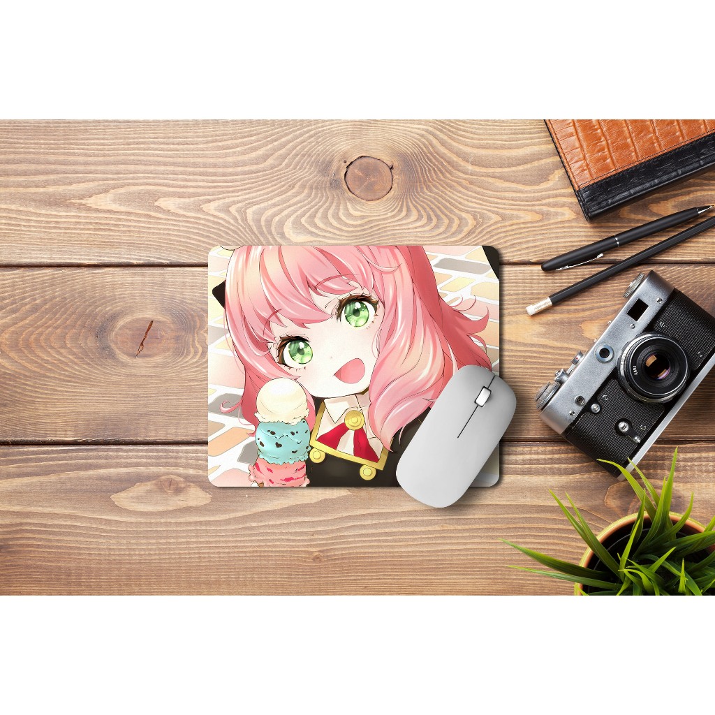 Mousepad Anime spy x family antislip / bisa custom satuan