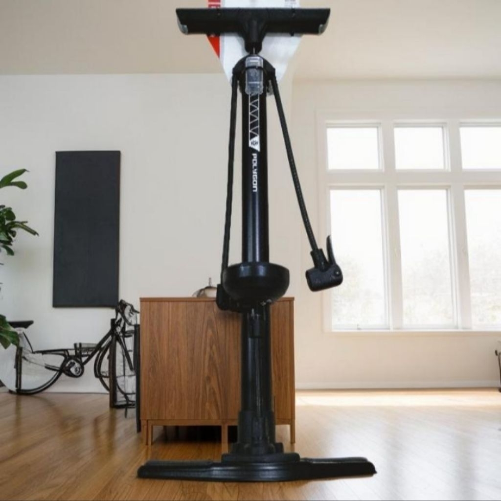 Floor pump polygon pompa ban sepeda pompa sepeda polygon 160psi stx presta schrader dunlop pompa lan