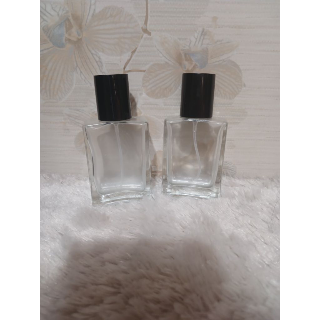 BOTOL PARFUM KACA KOTAK 30ml