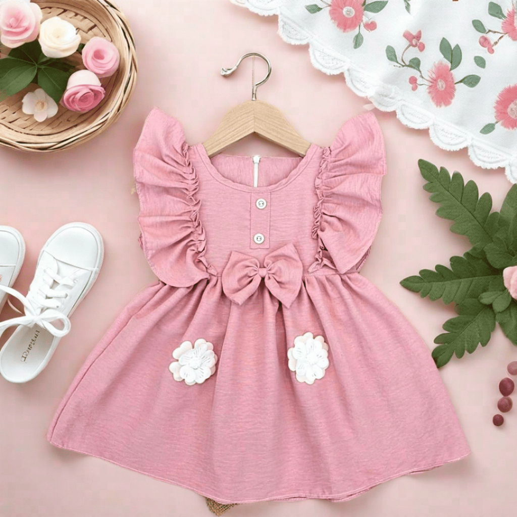 Baju Bayi Perempuan | Dress Anak Perempuan 1 Tahun | Gaun Anak Perempuan