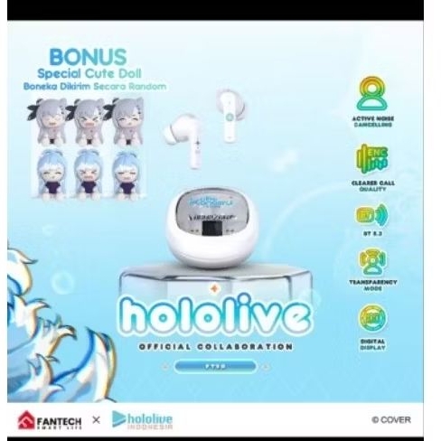 FANTECH x HOLOLIVE EXCLUSIVE COLLABORATION Kobo Kanaeru & Vestia Zeta Limited Edition Powerbank S4 F