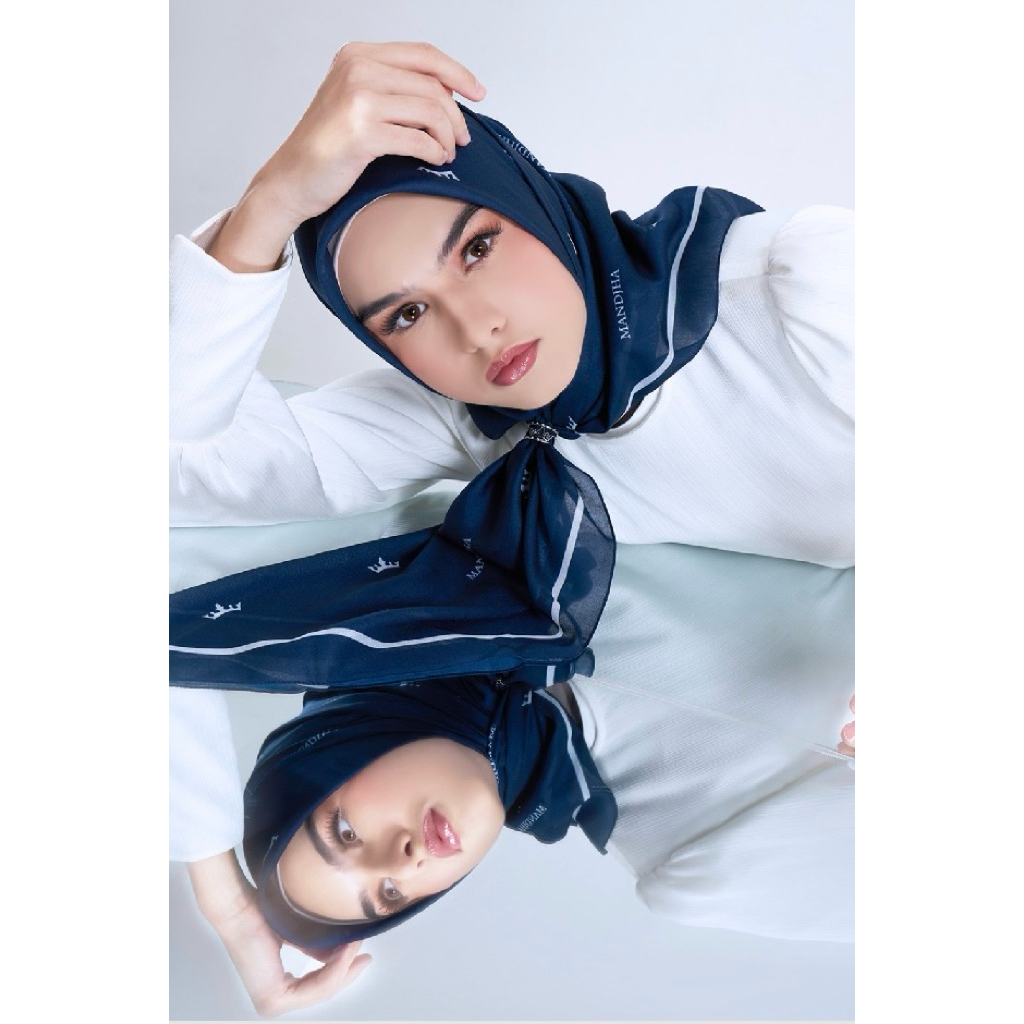 hijab mandjha ivan gunawan - queenie navy
