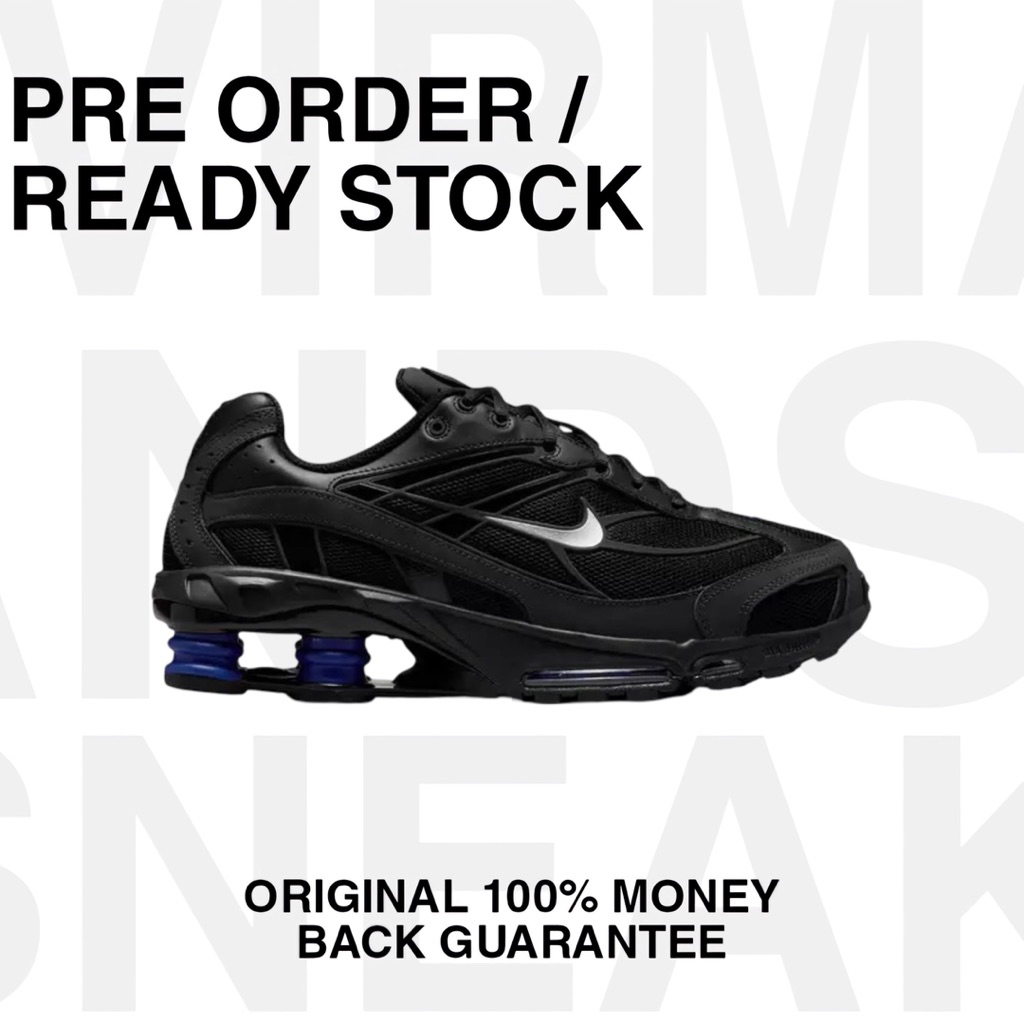 Nike Shox Ride Black Metallic Blue