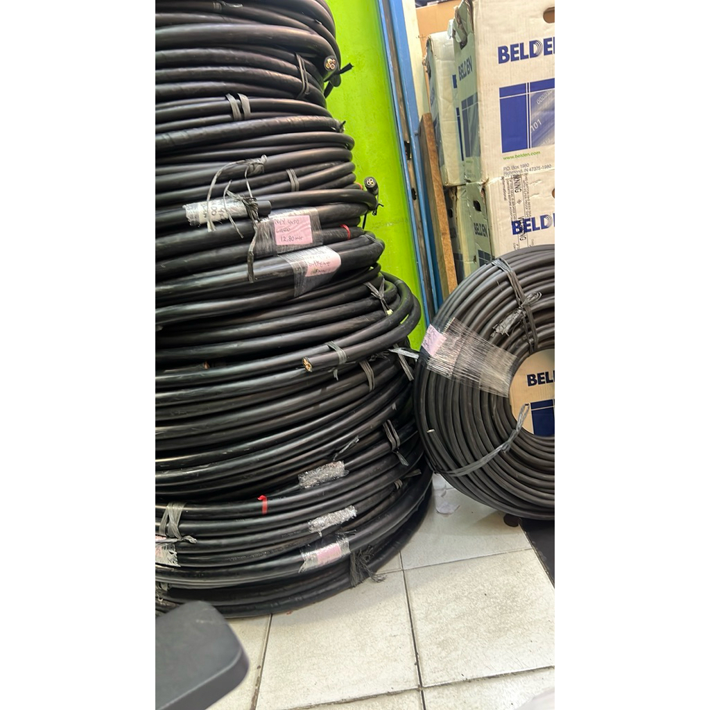 Kabel Supreme NYY 3x25 mm / NYY 3x25 Supreme 25m 50m Tunggal Hitam