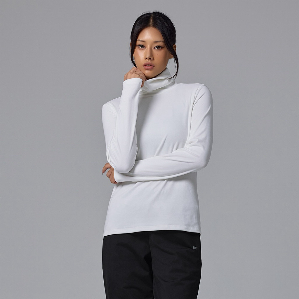9/002 STL Soft Touch Fleece Warm Turtleneck Long Sleeve