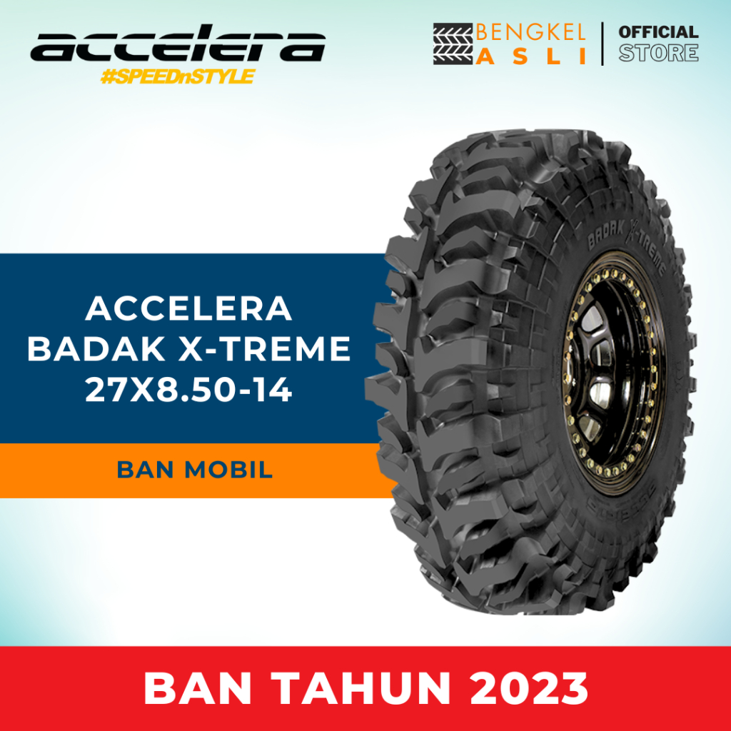 Ban Mobil Pacul Offroad ACCELERA BADAK X-TREME Ring 14 27X8.5 R14