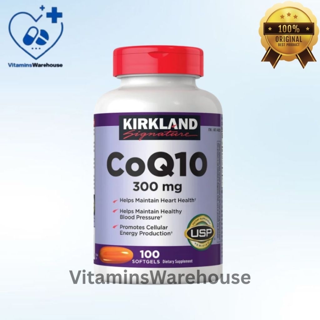 Vitamins C0Q10 100mg 100 Softgels ~ original