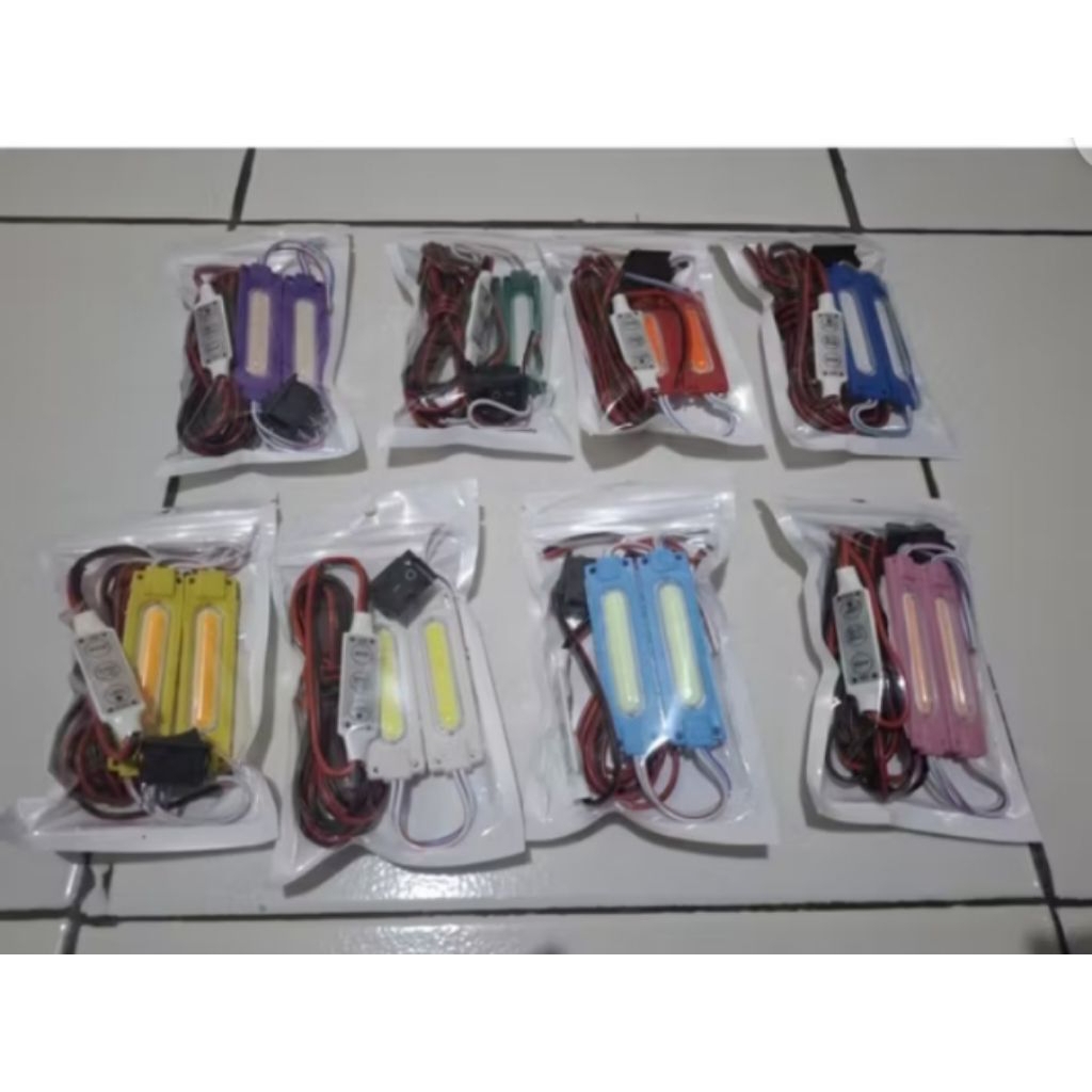 Lampu Kolong Motor/mobil 12 Volt Modul Kedip
