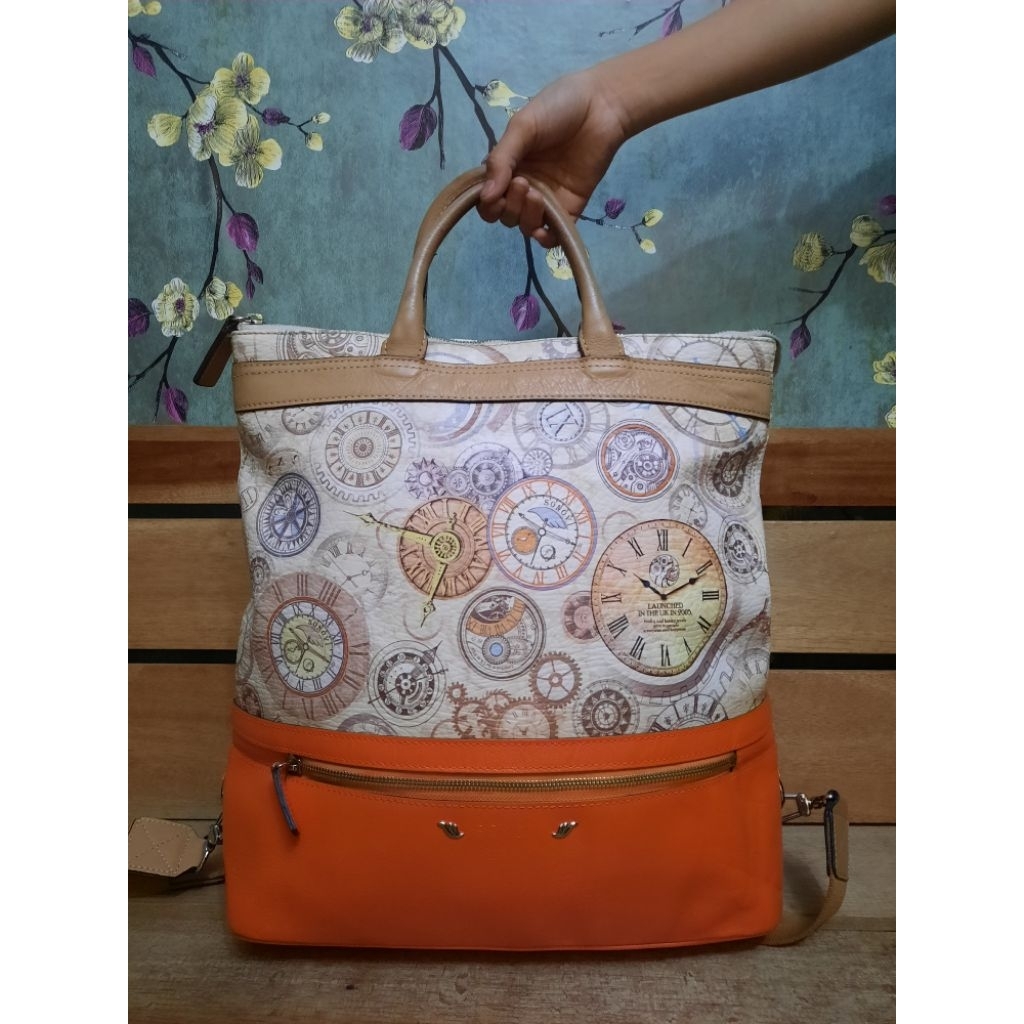 SONOVI Authentic Backpack Leather  Ransel Kulit