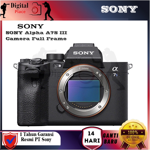 SONY Alpha A7S III A7SIII A7S MARK III Body - GARANSI RESMI