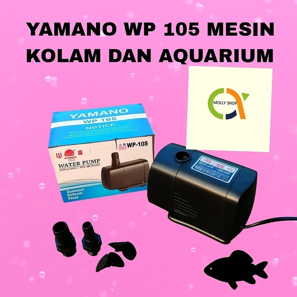 WATER PUMP KOLAM DAN AQUARIUM YAMANO WP 105 POMPA AIR