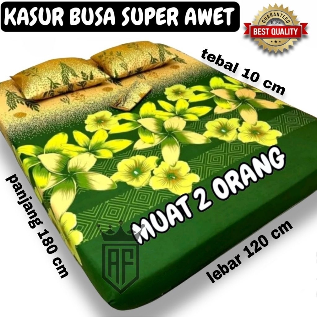 KASUR BUSA BERKUALITAS, AWET TIDAK MUDAH KEMPES  180x120x10 cm, ukuran 2 orang dewasa