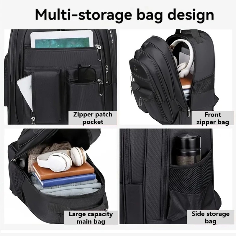 Thousand Miles Ransel Trolley 2 Roda Tas Travel Kapasitas Besar, Koper Ransel Pria, Muat Laptop