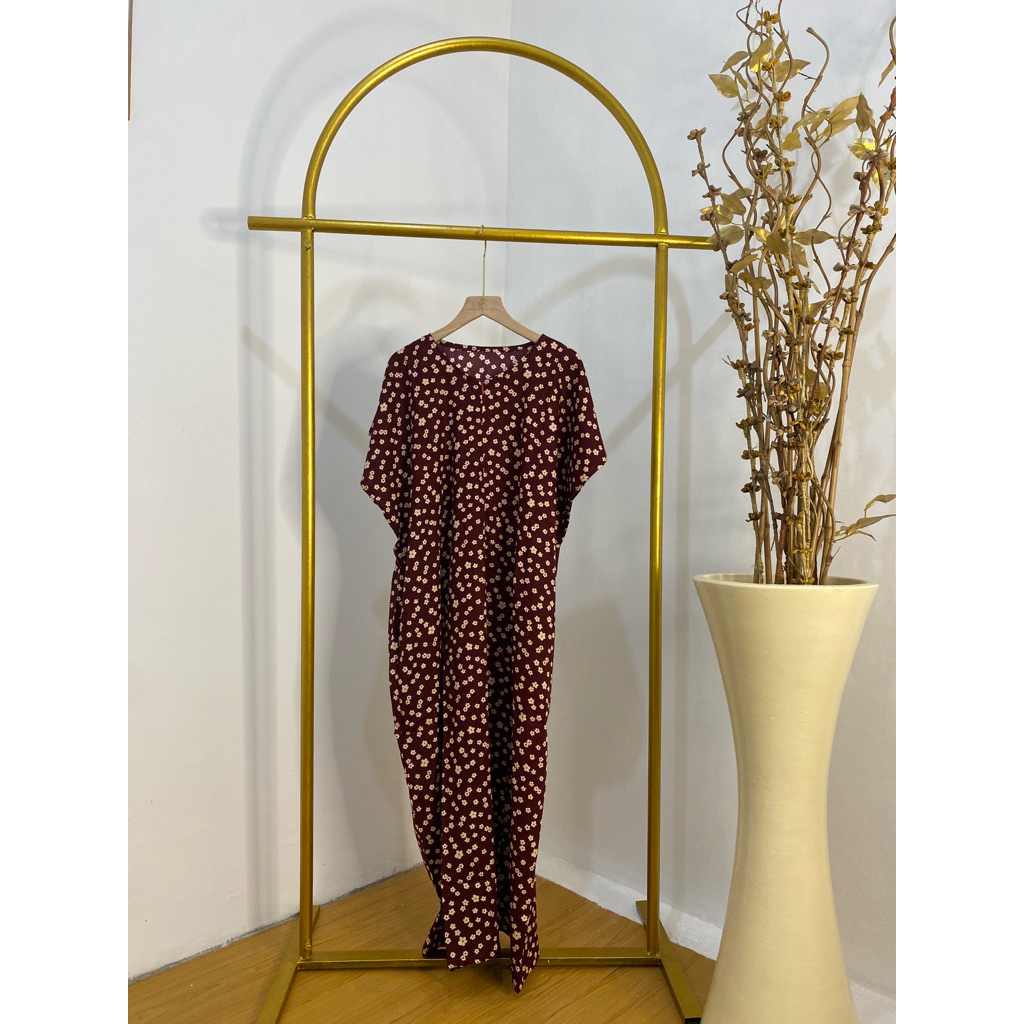 DASTER ALESHA RAFANIA HOMEDRES BAJU HAMIL MENYUSUI KANCING DEWASA