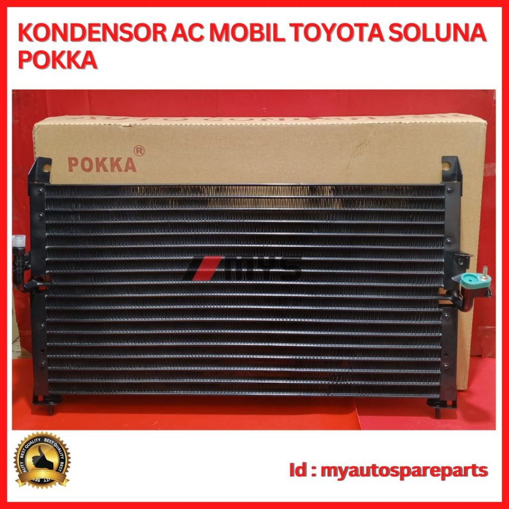 CONDENSOR AC Mobil TOYOTA Soluna KONDENSOR POKKA TOP QUALITY