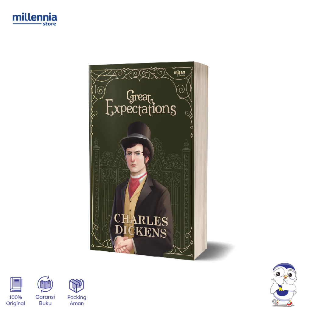 Buku Novel Great Expectations - Charles Dickens - Novel Terjemahan - Charles Dickens