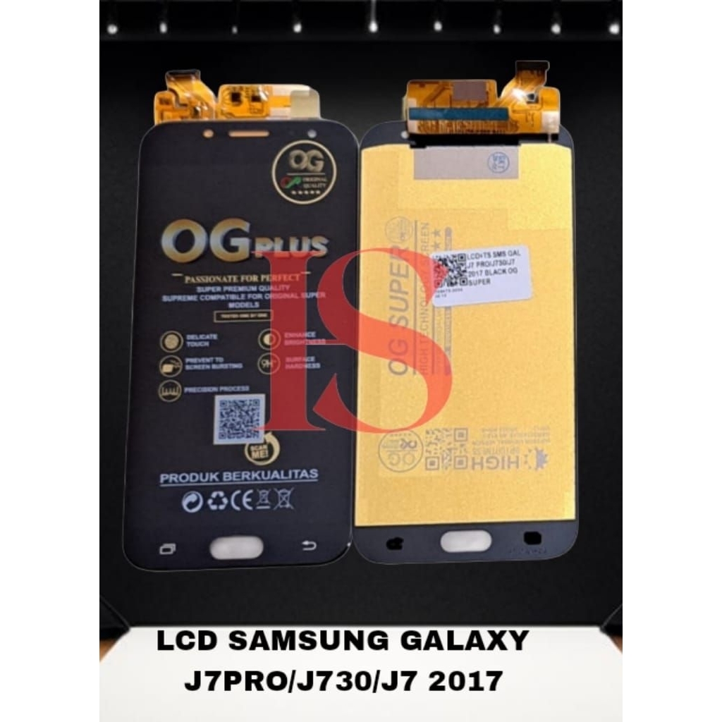 LCD SAMSUNG J7 PRO FULLSET TOUCH SCREEN LCD SAMSUNG GALAXY J7PRO/J730/J7 2017 GOLD LCD ORIGINAL