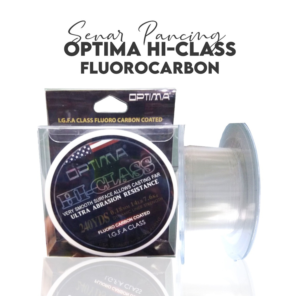 Optima Hi-Class Fluorocarbon 40% 240/330yds