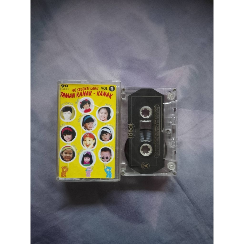 Kaset Pita 40 Koleksi Lagu Taman Kanak-Kanak Vol.1