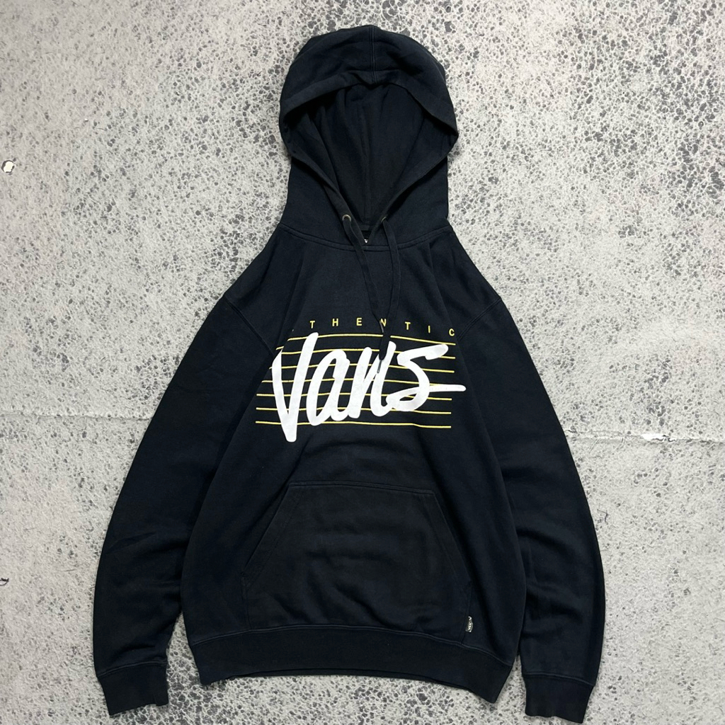 Vans Script Hoodie Second 100% Original Size M