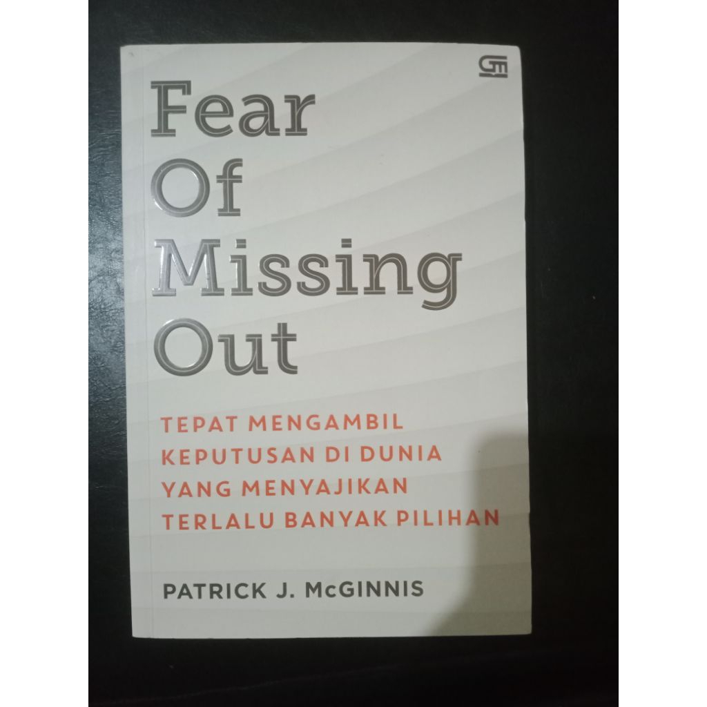 original buku fear of missing out
