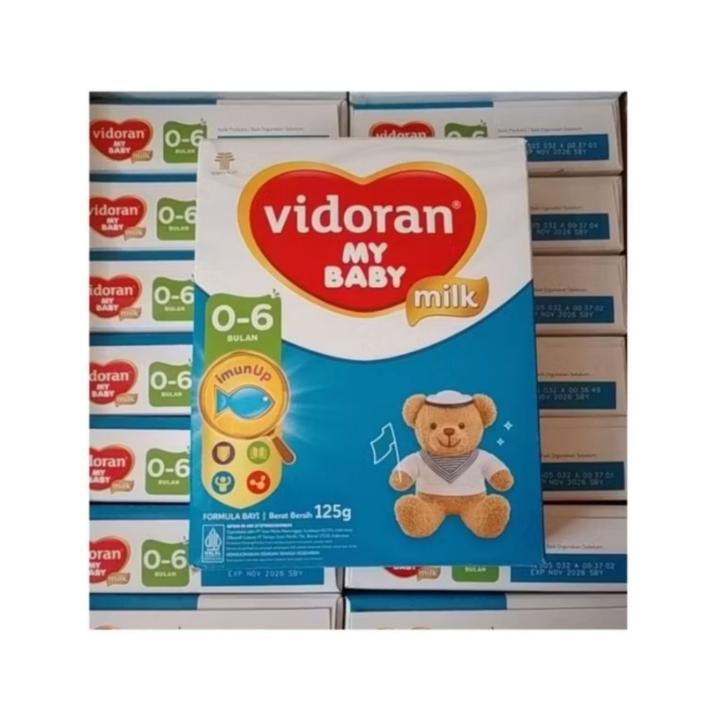 susu bayi vidoran usia 0-6 bulan 125 gr