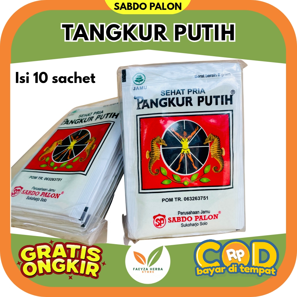 Jamu Tangkur Putih Sabdo Palon Isi 10 Sachet